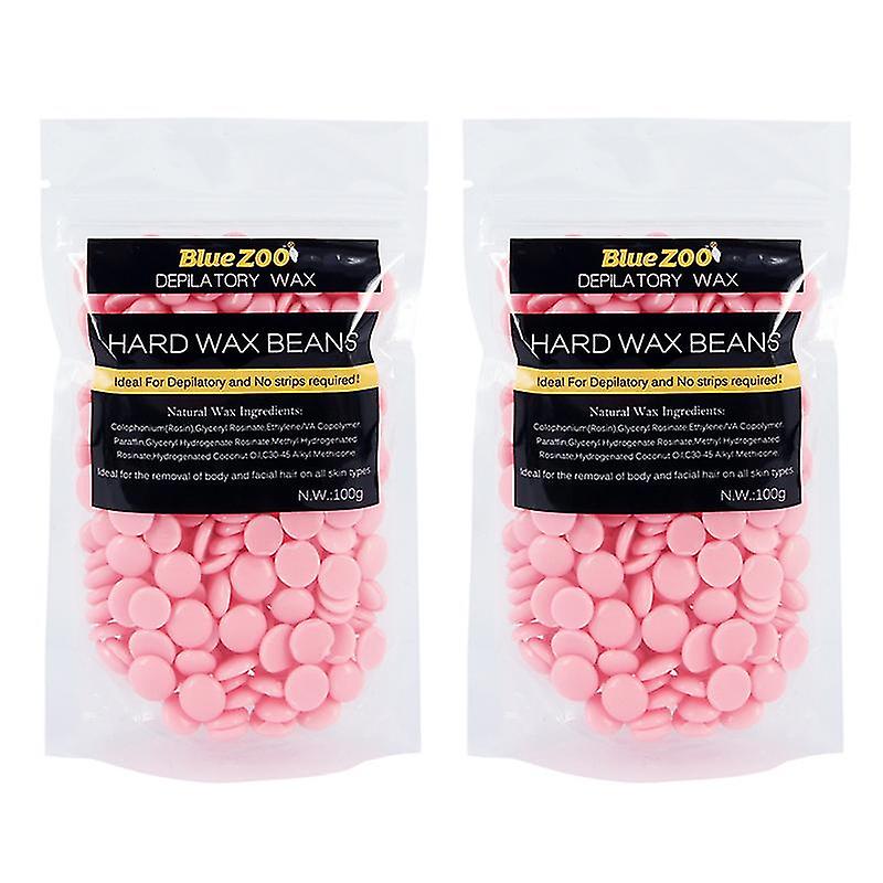 2 قطع الخرز الشمع الصلب