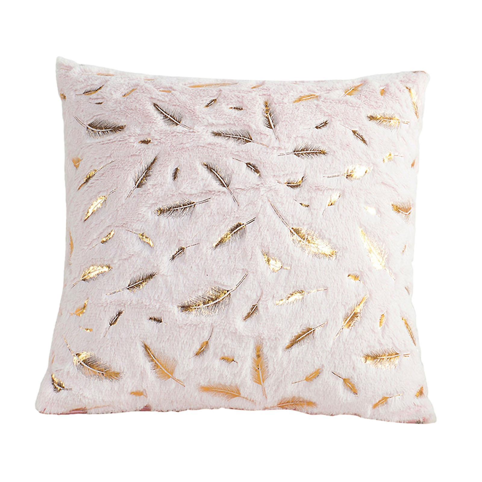 Pillow Cover Comfortable Multipurpose Square Cushion Cover for Home Bed Sofa A