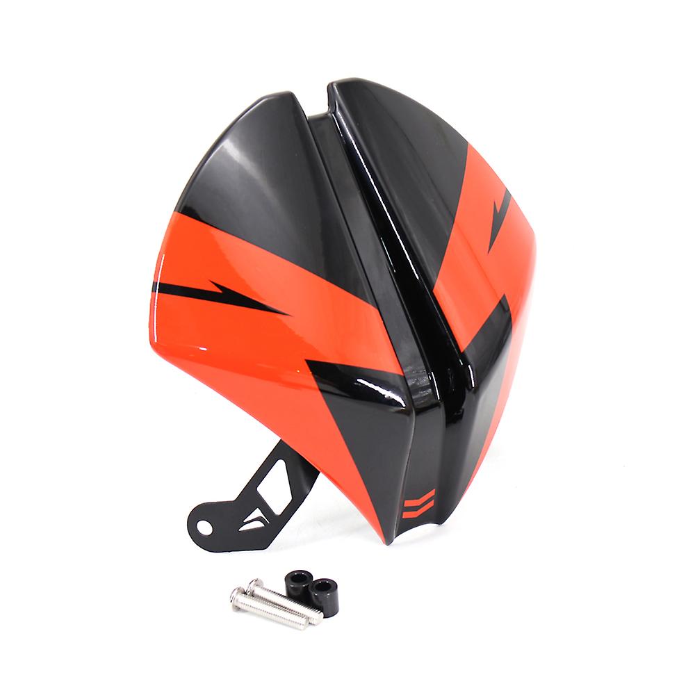 Motorcycle Fly Screen Front Windshield Windscreen Airflow Wind Deflector And Rear Seat Cover For 1290 Super Duke R 2020 2021