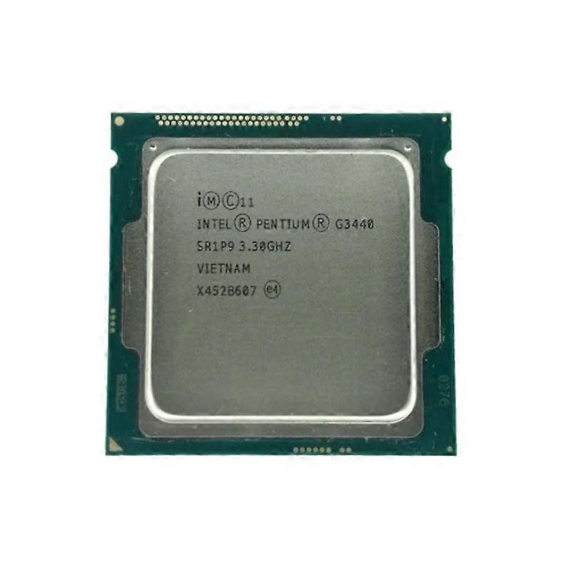 Celeron G3440 CPU - Socket LGA 1150 2 Cores 2 Threads 3.4GHz 2MB L3 Cache 54W.