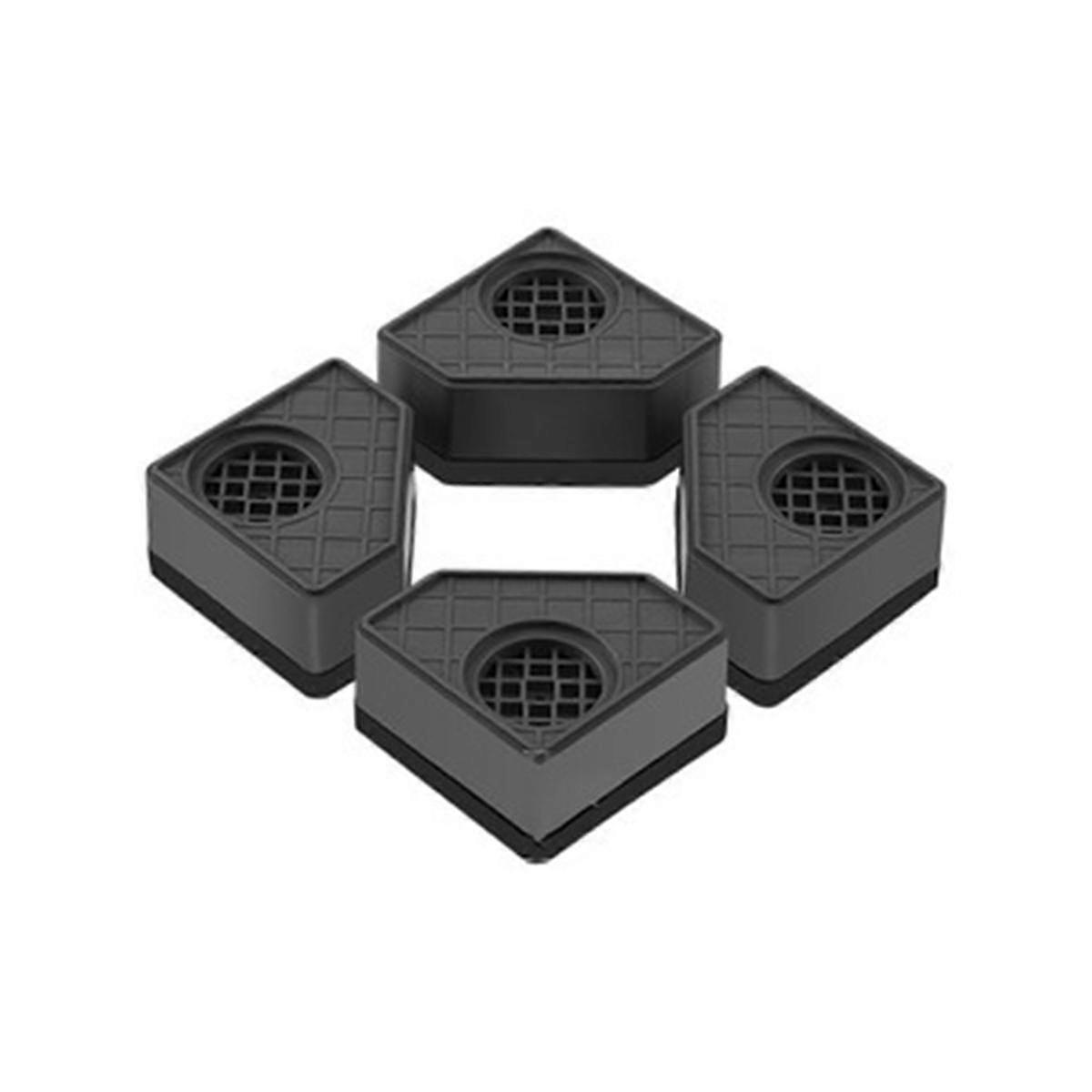4 stuks Wasmachine Hoogte Verhoging Pads Anti Pads Stille Skid Raiser Mat Koelkast Droger Steun Stand 4.5CM