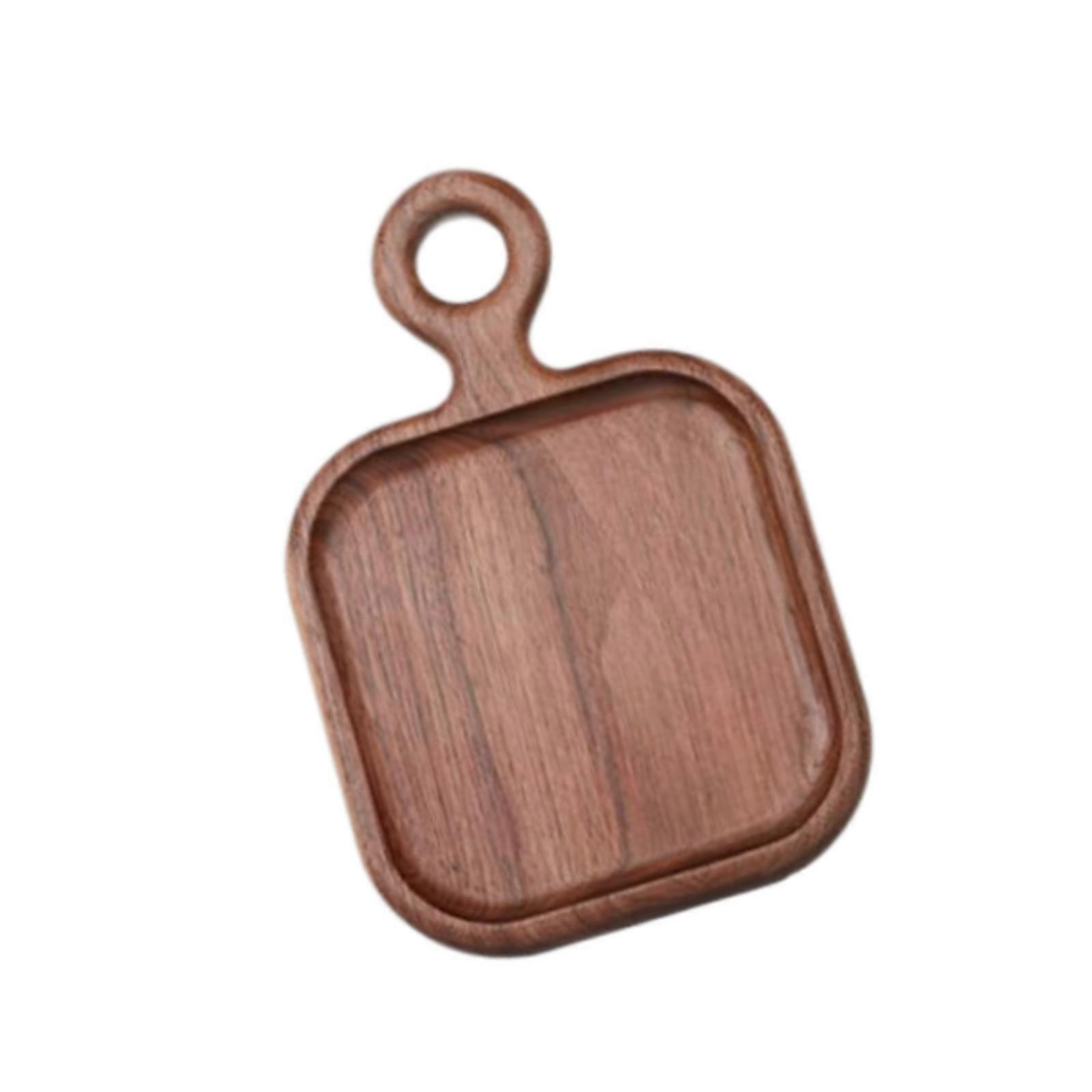 Paddle Cutting Board with Handle Chopping Board for Cheese Fruits Vegetables 27cmx18cm