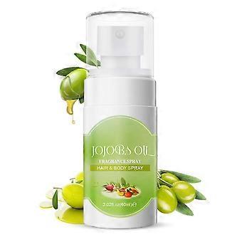 Jojobaolie dufte Spray Hår- og kropsspray Føl dig rolig med dufte Botanisk inspiration Pures Foryngelse 60ml