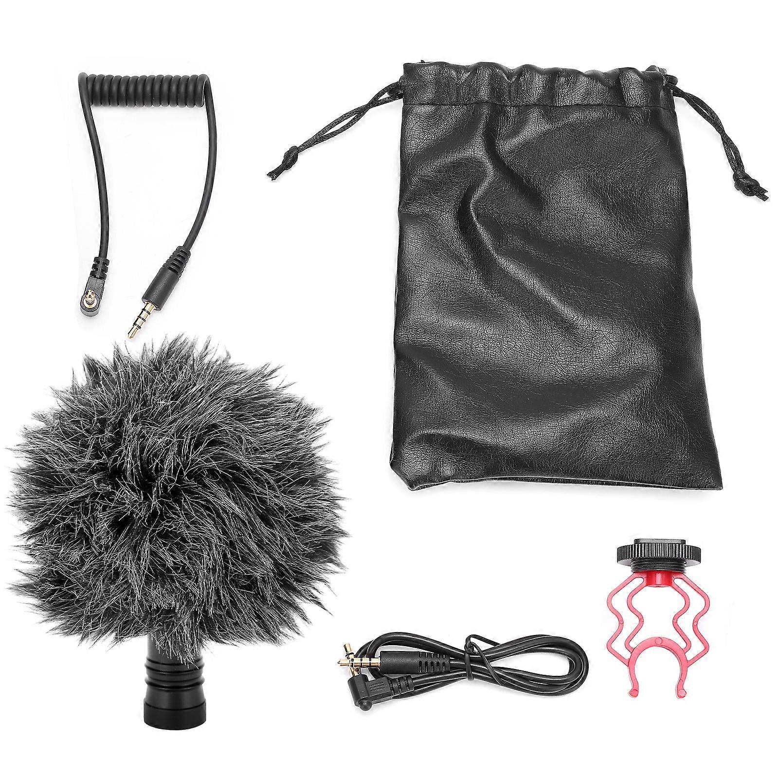 Cardioid Pointing Microphone Metal Small Light Audio Equipment for Live Streaming
