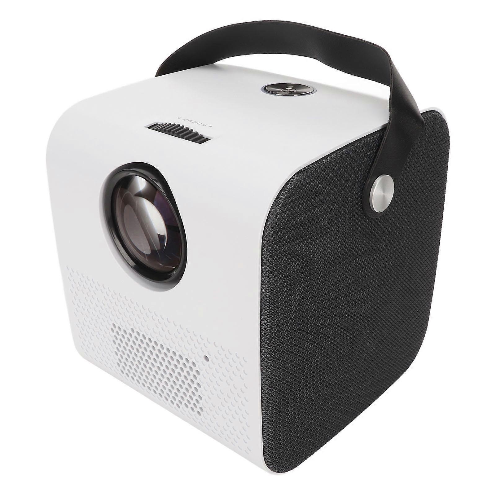 WiFi Movie Projector Portable Low Noise 30120 Inch HD Video Projector for Home 100240V for Android for IOS EU Plug