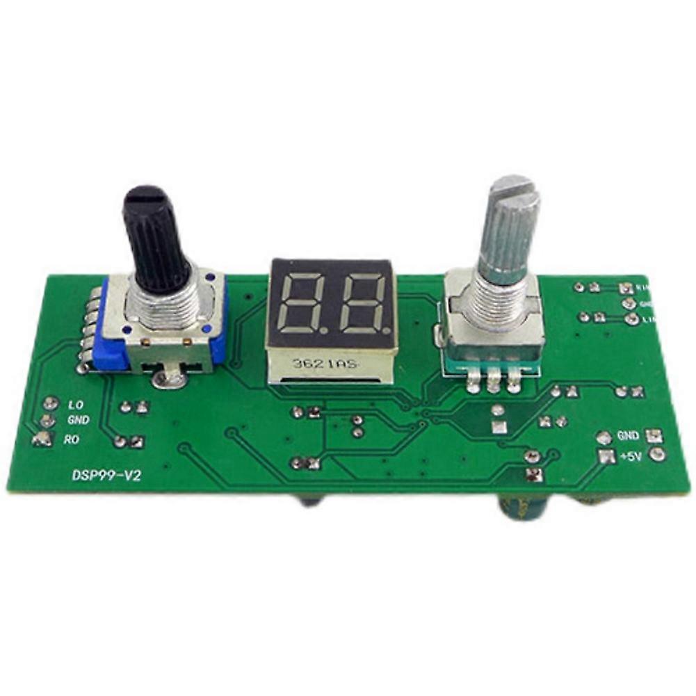 DSP Digital Reverberation Karaoke Reverb Board KTV Mixer Effector Anti-Whistling Module Multi-Sound