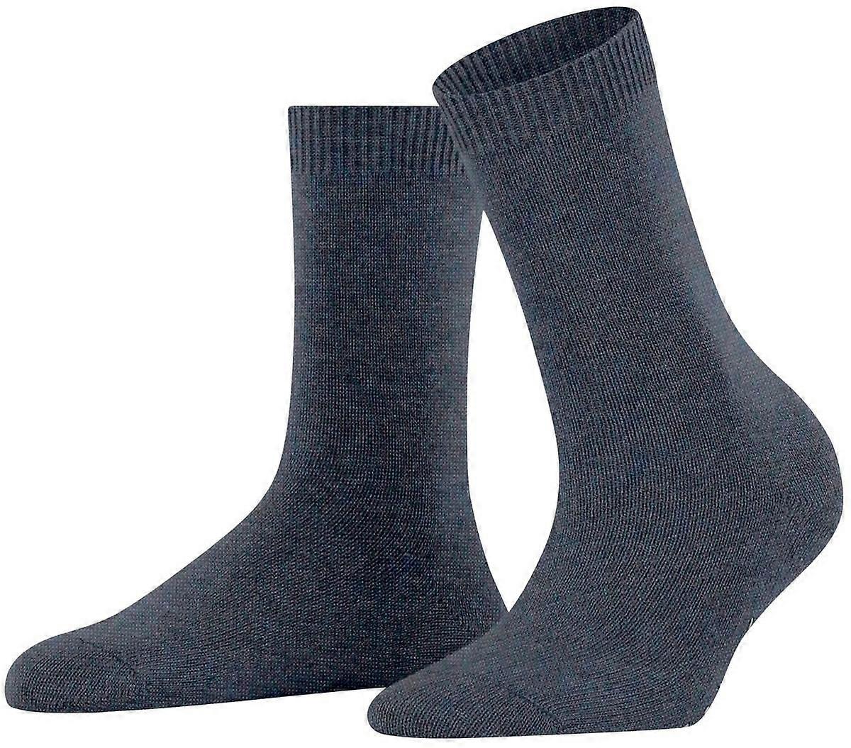 Falke Cosy Wool Socks - Dark Blue Mel