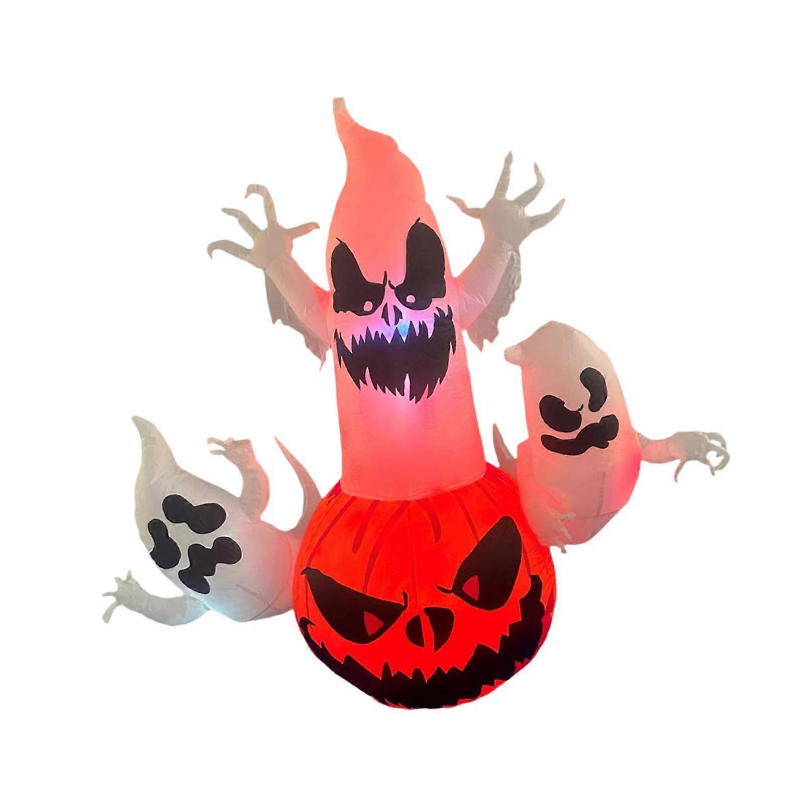 Nadmuchiwane duchy Dekoracja dyni Adapter UE do domu na zewnątrz trawnika