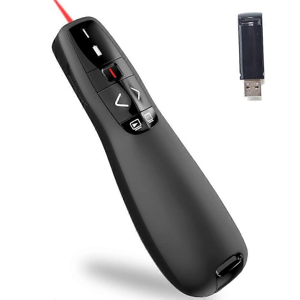 Laserpointer ppt Page Turning Pen Presenter Teaching Pen Drahtlose Verbindung über USB-Empfänger Intuitive Bedienelemente