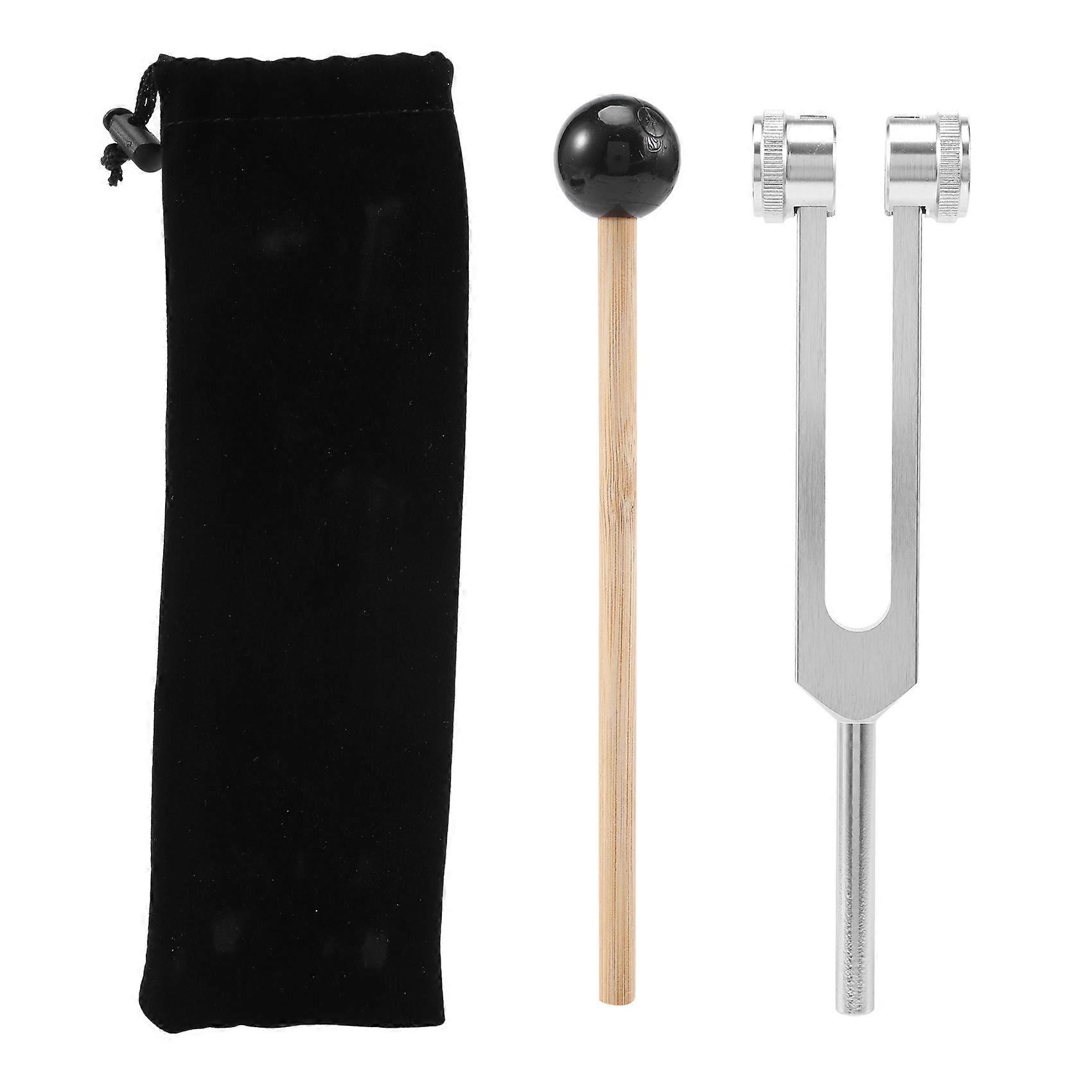 256Hz 256C Aluminum Alloy Tuning Fork with Hammers for Nervous System Testing Sound Health Care