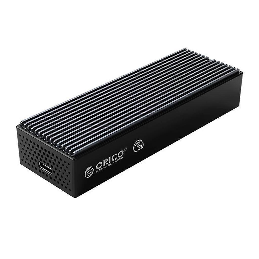  M.2 NVME SSD Case USB3.2 GEN2 x2 Type-C Port 20Gbps Built-in Fan SSD Cases