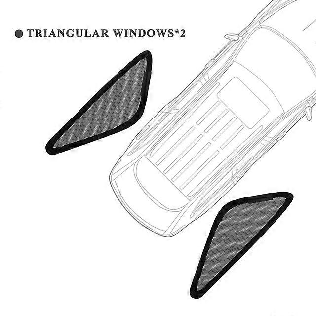 For Volvo XC60 2009-2017 Magnetic Sun Shade Car Visor Front Windshield Sunshade Parasol Side Vehicle Window Parts Windows Sunscreen Blackout Curtain