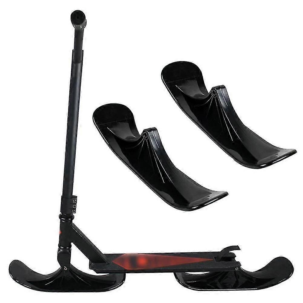 2pcs Vinter Sparkesykkel SnøSki Slede Riding Dekk Reservedeler Tilbehør