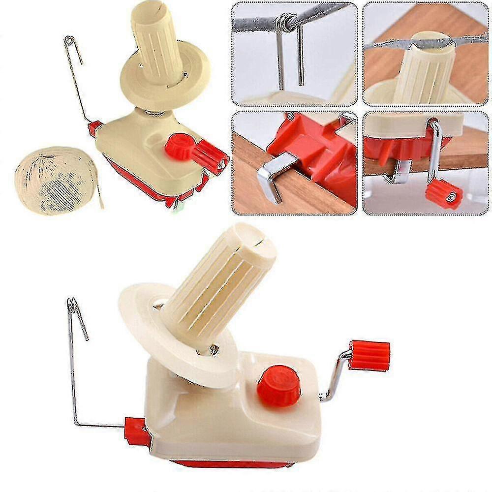 1x Manual Knitting Reel Machine Yarn Fiber String Wool Winder Holder Knitting []
