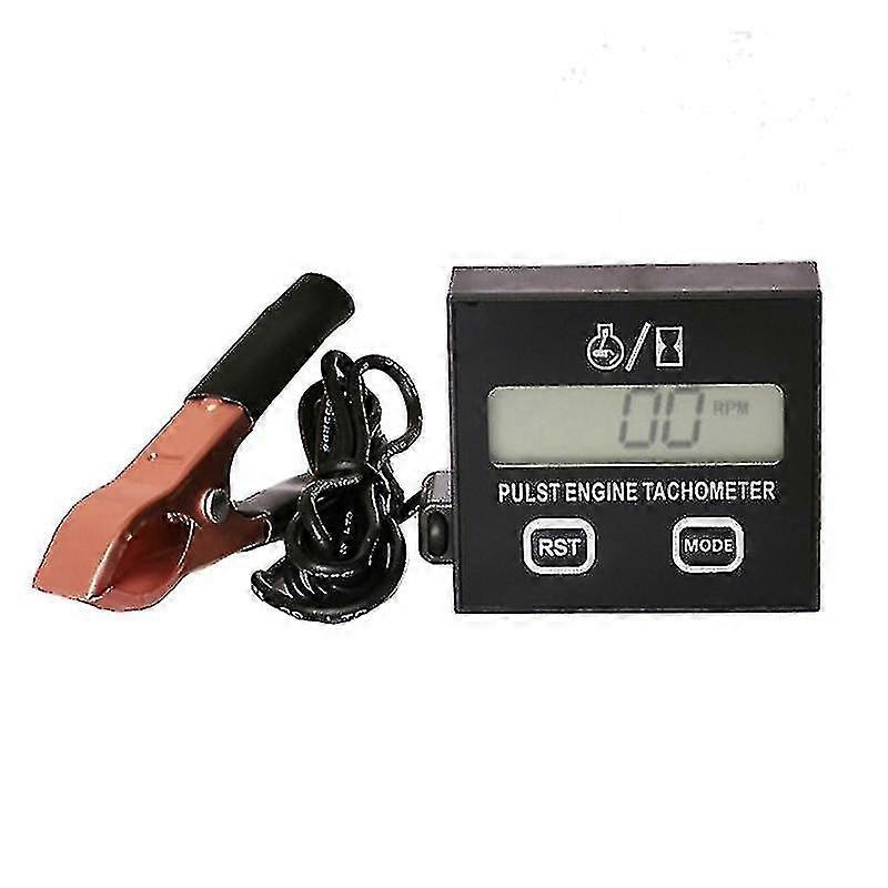 Hour Meter Tachometer Rpm Counter For Snowmobile Skis Motor Lawn Mower