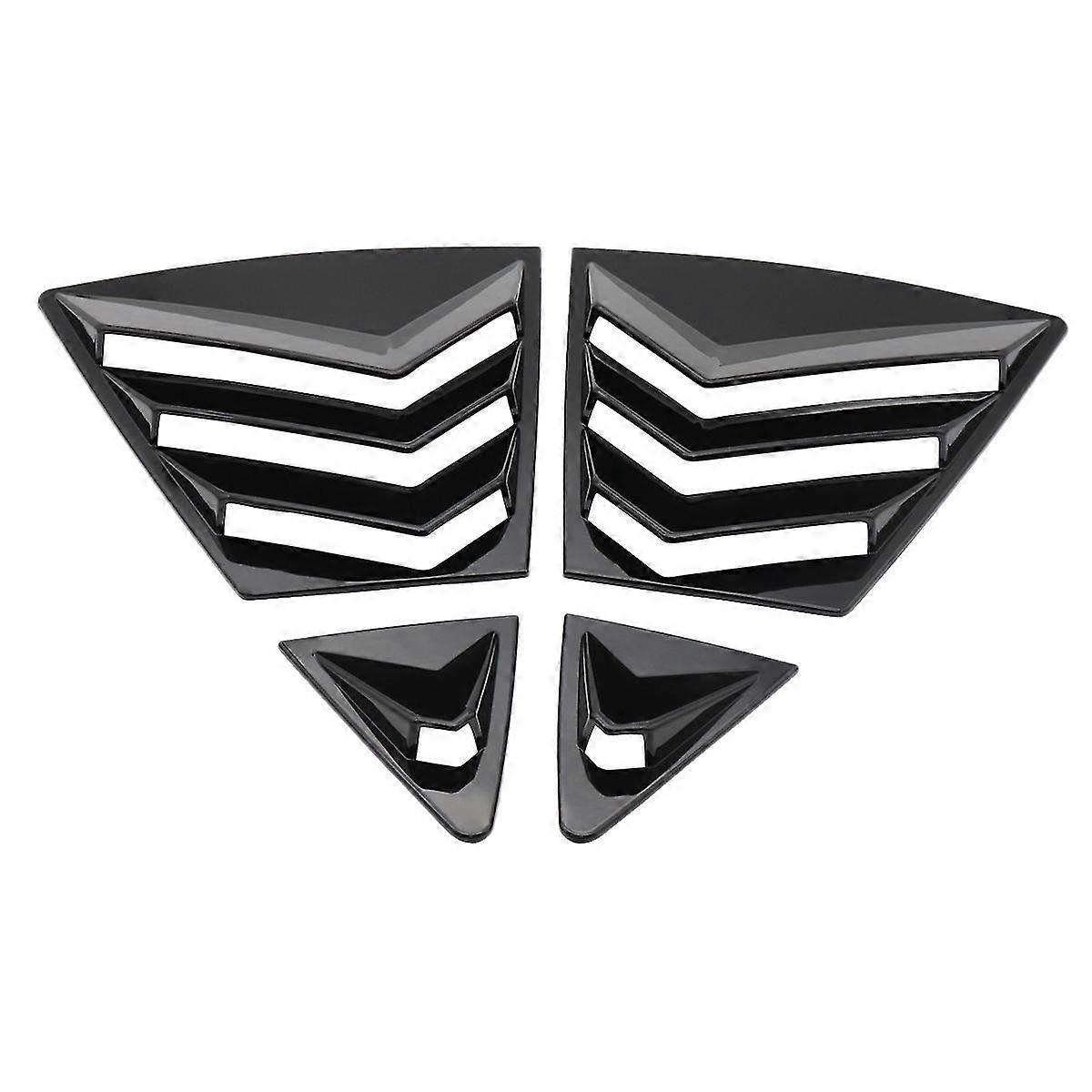 Quarter Louver Cover Vents Rear Side Window For Corolla/ralink 2020