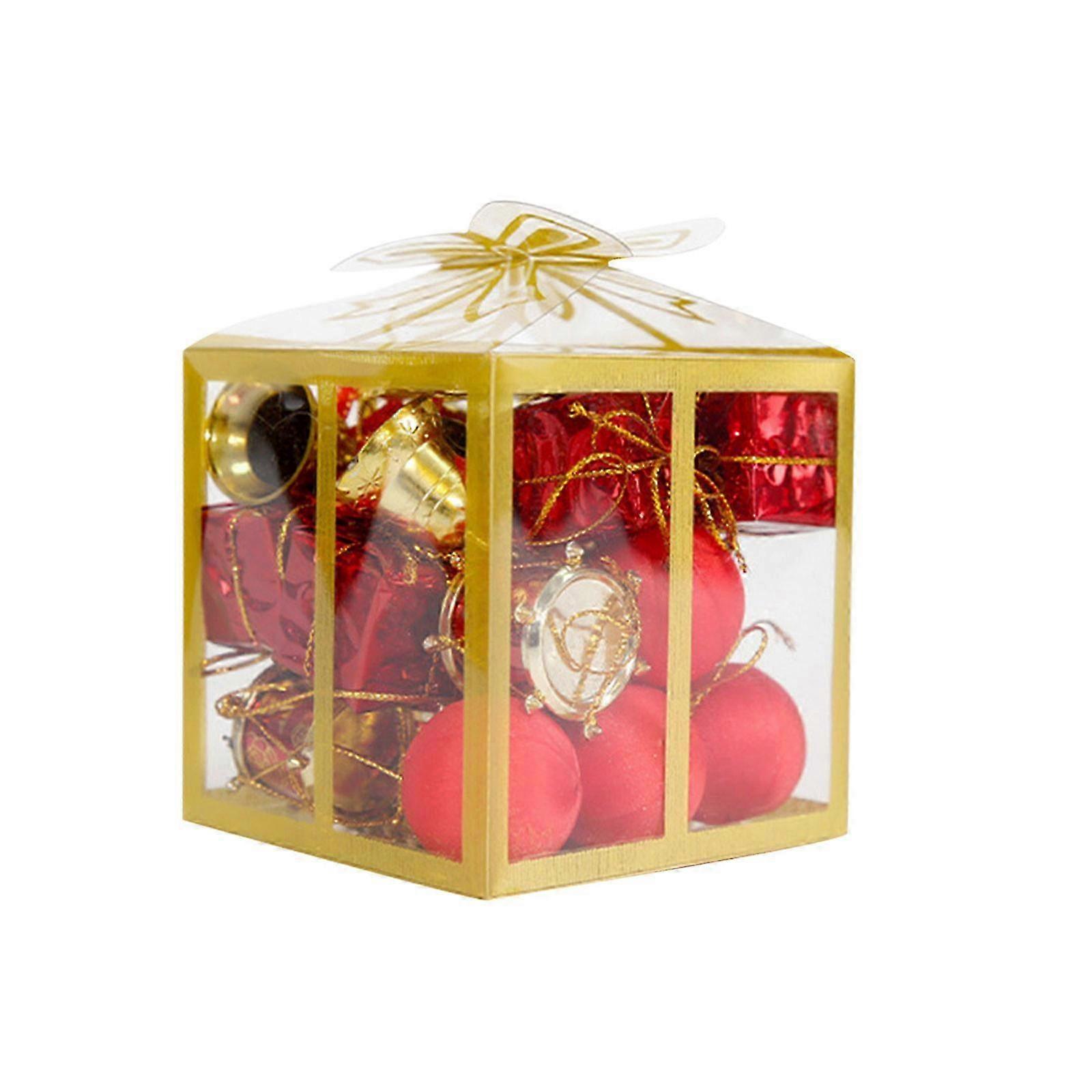 Christmas Decorations  24PCS Christmas Ceiling Decorations Ball Plastic Electroplating Ball