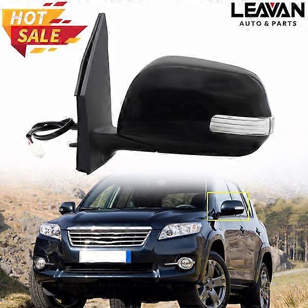 For 2009~2012 TOYOTA RAV4 Side Mirror with Power Heated Turn Signal Left Side NO.27238
