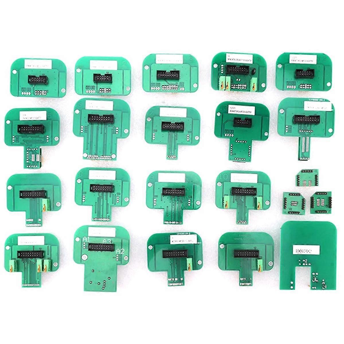 OBD 22st BDM-programmeringsadapter komplett set för KTAG KESS FGTECH BDM ECU-programmering BDM100-probadaptrar