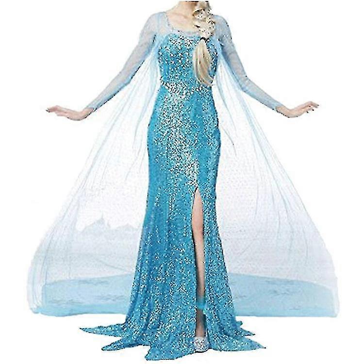 Disfraz Elsa Frozen Adulto Disfraces Vestido De Frozen Adulto