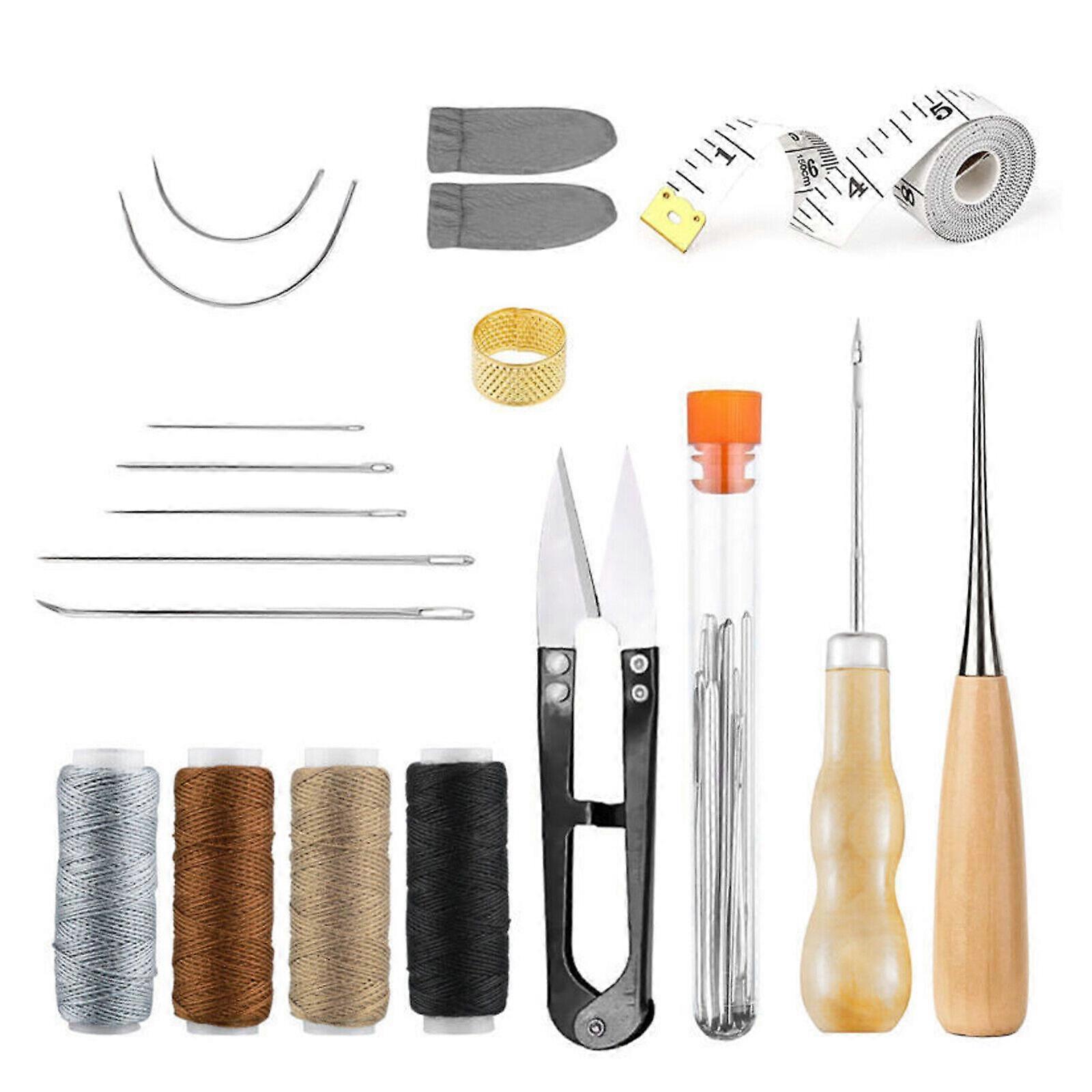 28 أجزاء طقم الخياطة صندوق الخياطة خياطة خيوط مربع الخياطة طقم الخياطة الخياطة DIY FT