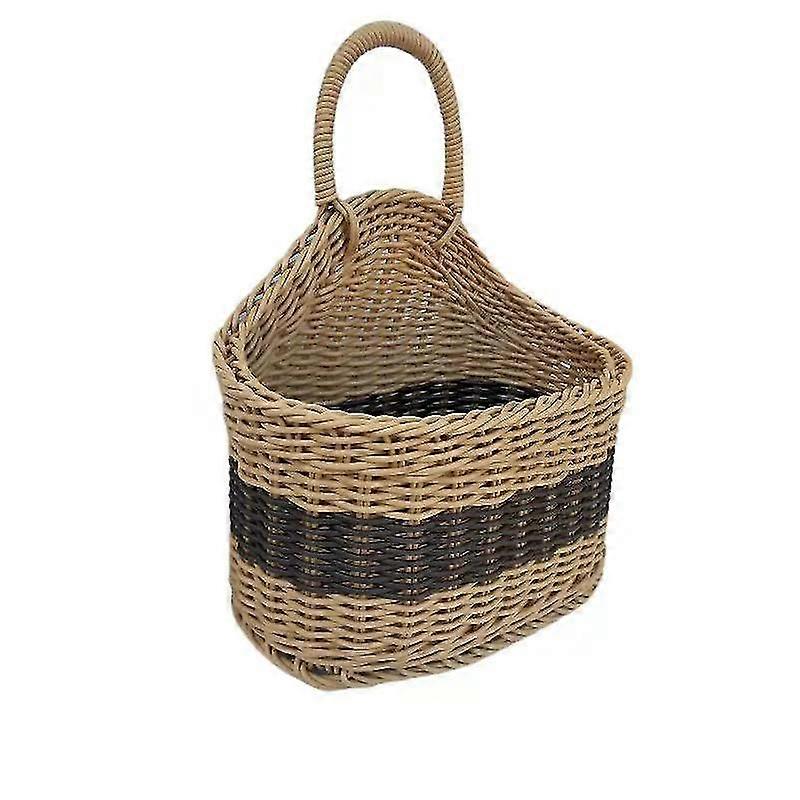1 Hanging Flower Basket Woven H Basket Rat