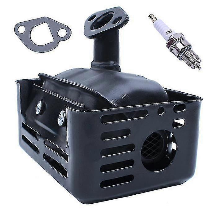Adefol كاتم الصوت العادم الجمعية مع أنبوب العادم لهوندا Gx160 Gx200 5.5hp 6.5hp قطع غيار المحرك