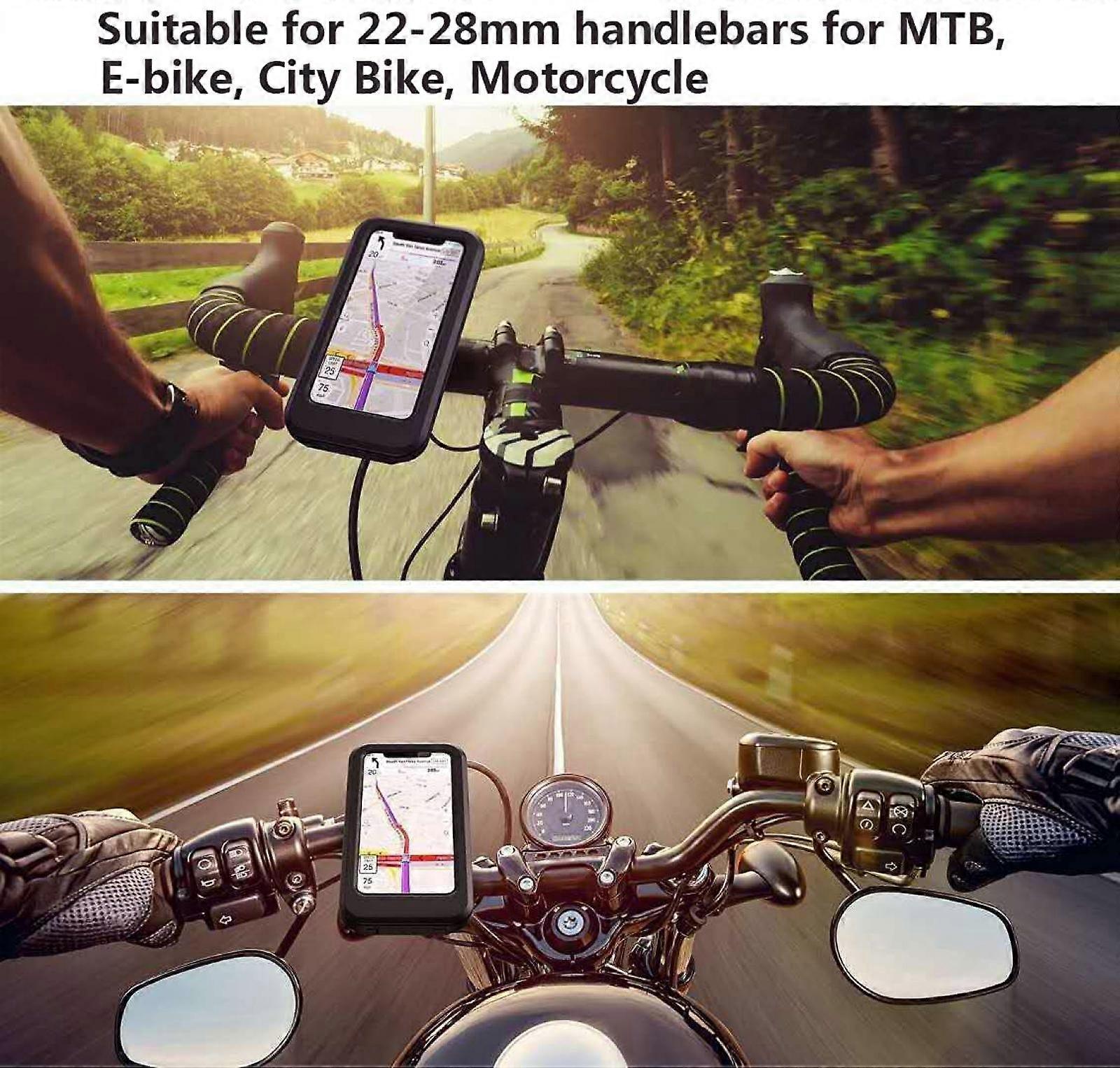 Bike Locking Strap Mount & Waterproof Cases for Samsung Galaxy S8 (sku 36870)