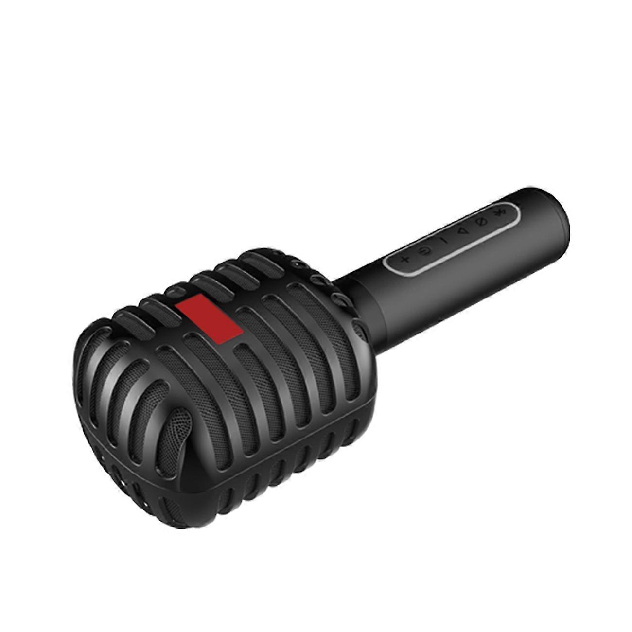 10 kinds of variable sound effects, high fidelity speaker, acoustic cancellation, wireless integrated karaoke microphone