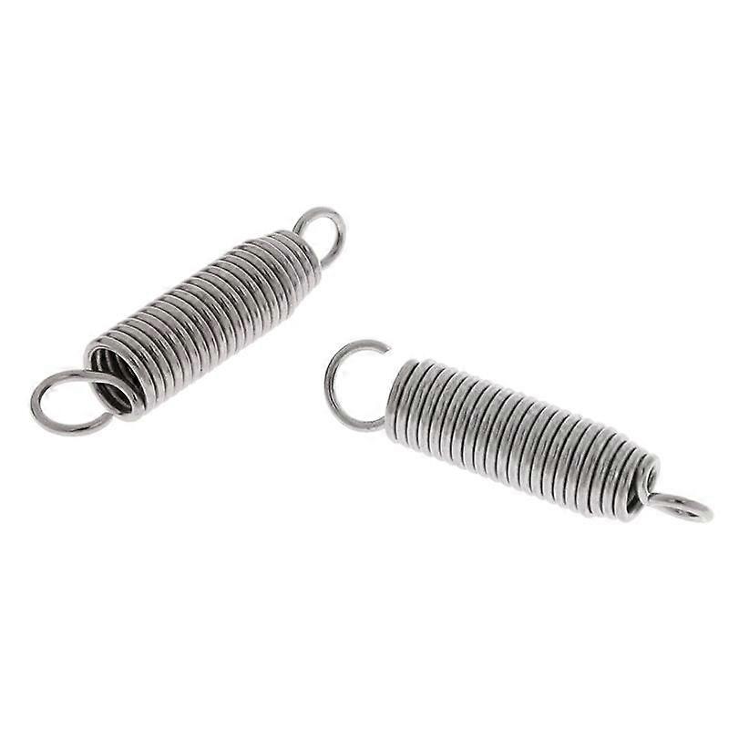 4 Pieces Bass Drum Pedal Hammer Mallet Springs Silver Quick Response Drum Pedal Spring Drum Pedal M