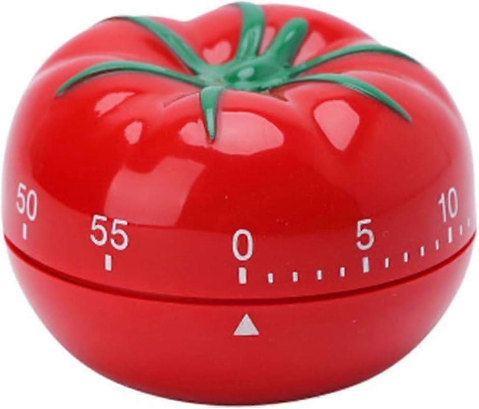 2024 Kitchen Timer Mechanical Timer Cooking Timer Timer Shape 360 Degree Rotation Tomato Shape Timer, Kit