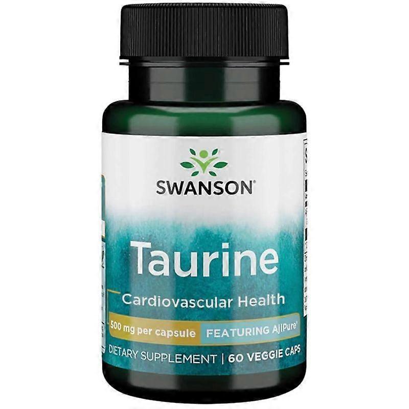 Swanson Taurine 500mg Capsules 60