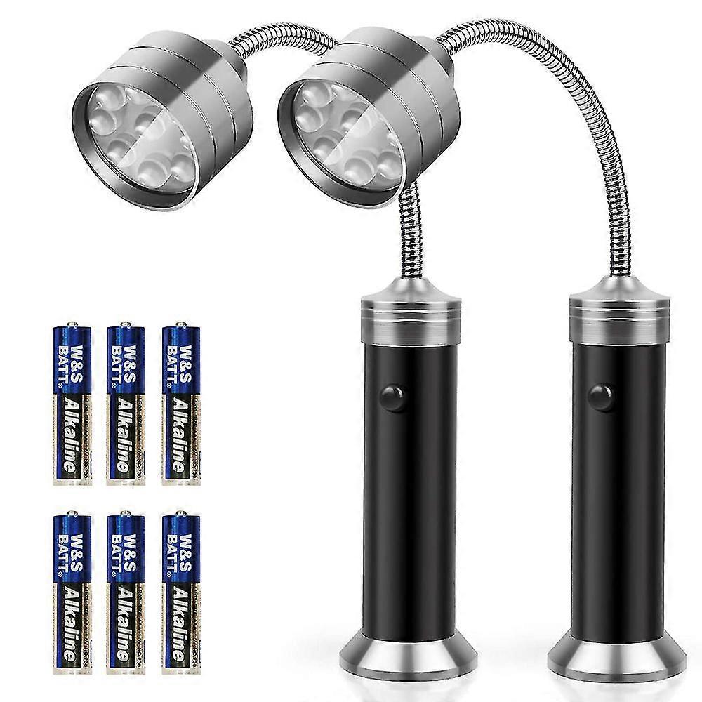 2pcs Grill Light,magnetic Grill Lamp Grill Lighting On Both Sides