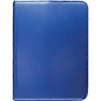 Vivid 9-Pocket Zippered PRO-Binder - Blue