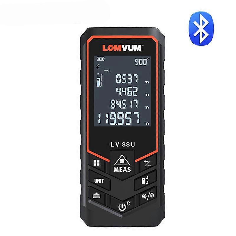 Laser Distance Meter Bluethooth 50M 120M Tilt Level Measure Tape Laser Ruler Digital Rangefinders Electronic Bubbles