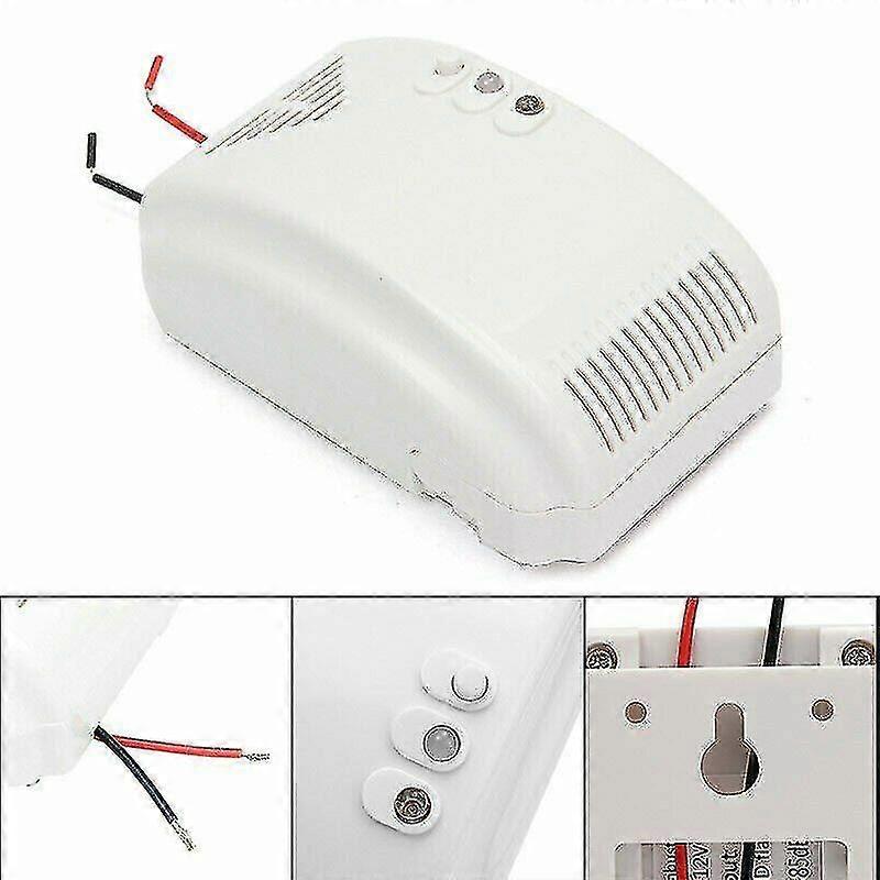 12v Gas Detector Sensor Alarm For Propane, Butane, Lpg, Natural Gas - Ideal For Motor Homes And Campers