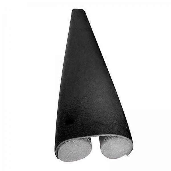 4xDoor Draft Stopper Blocker Noise Proof Weather Stripping Doorstop Black