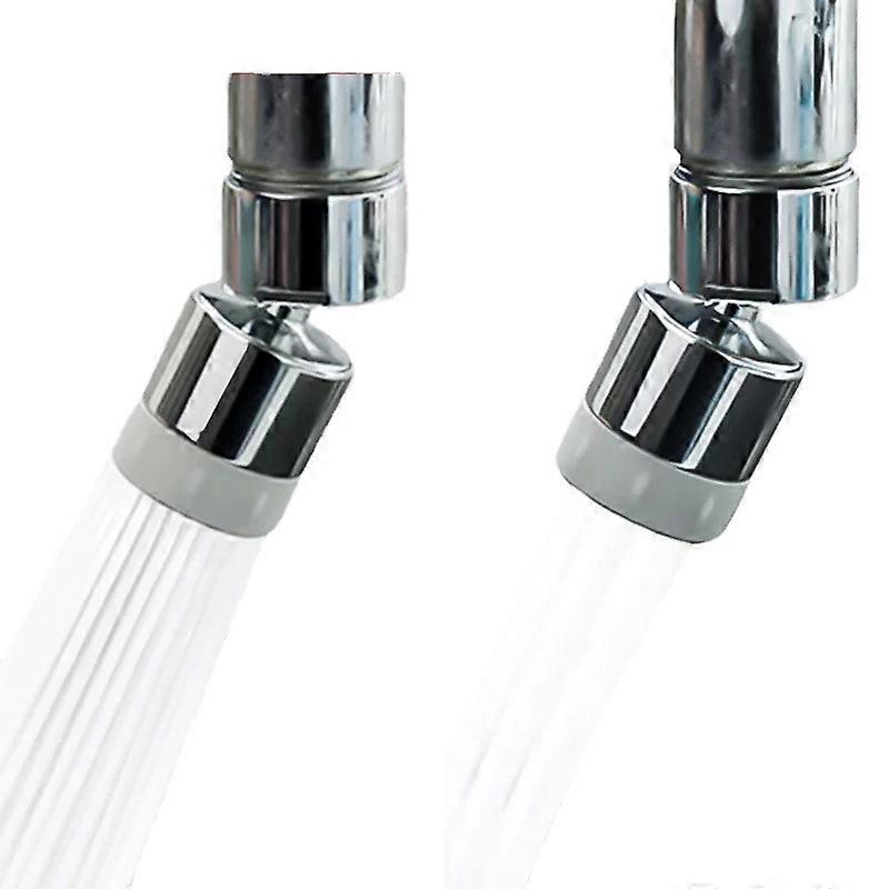 360° Swivel Faucet Aerator – Solid Brass Dual Function Kitchen Sprayer, 1.8 GPM, Chrome Finish, M22/M24 Thread