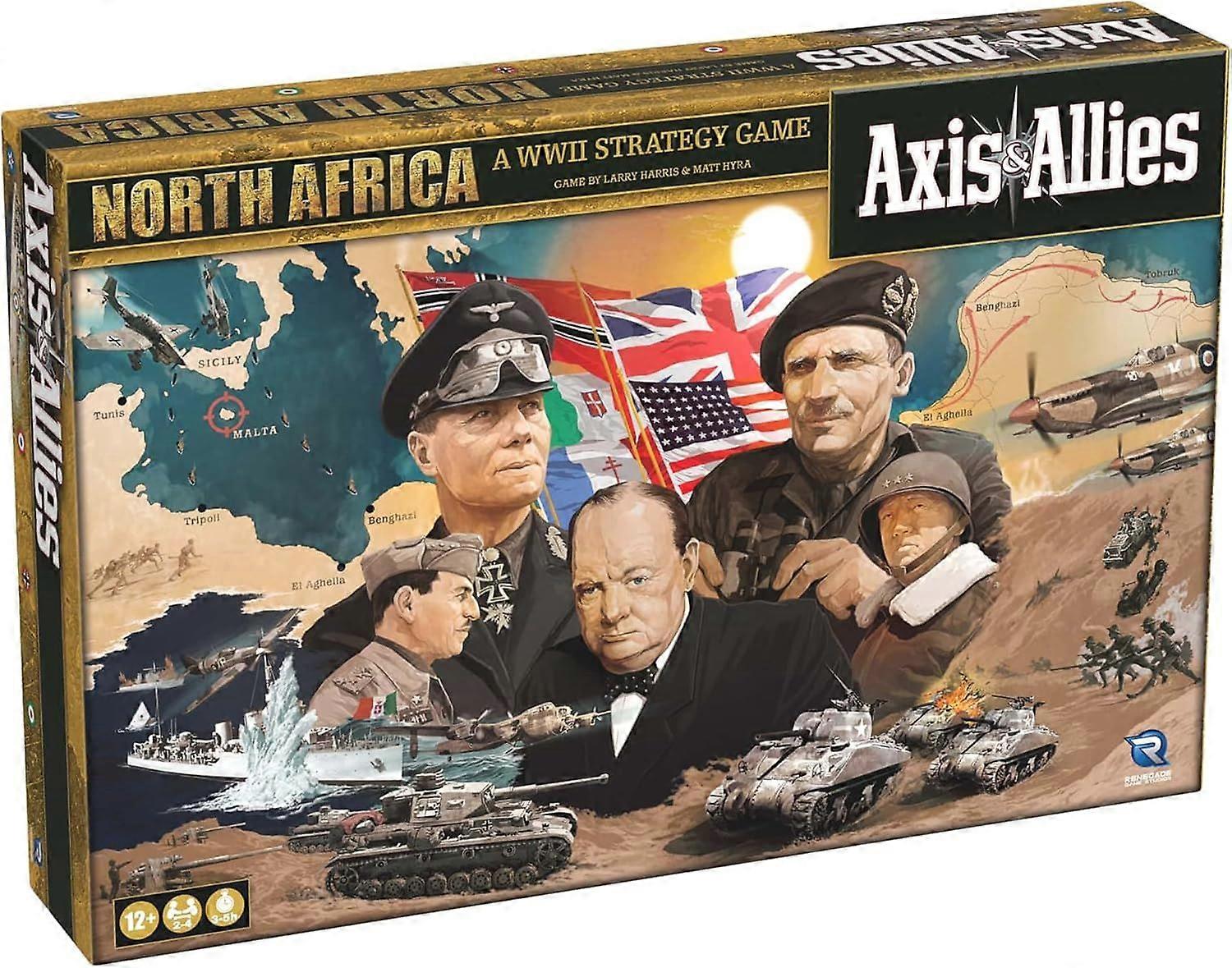 Axis & Allies North Africa Board Game