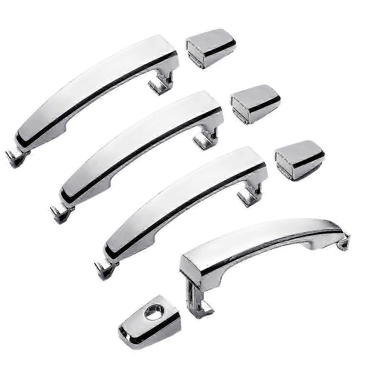 4pcs Chrome Abs Door Outer Handle Covers For Captiva /aveo/ Vue 96468254 96468266 96468266
