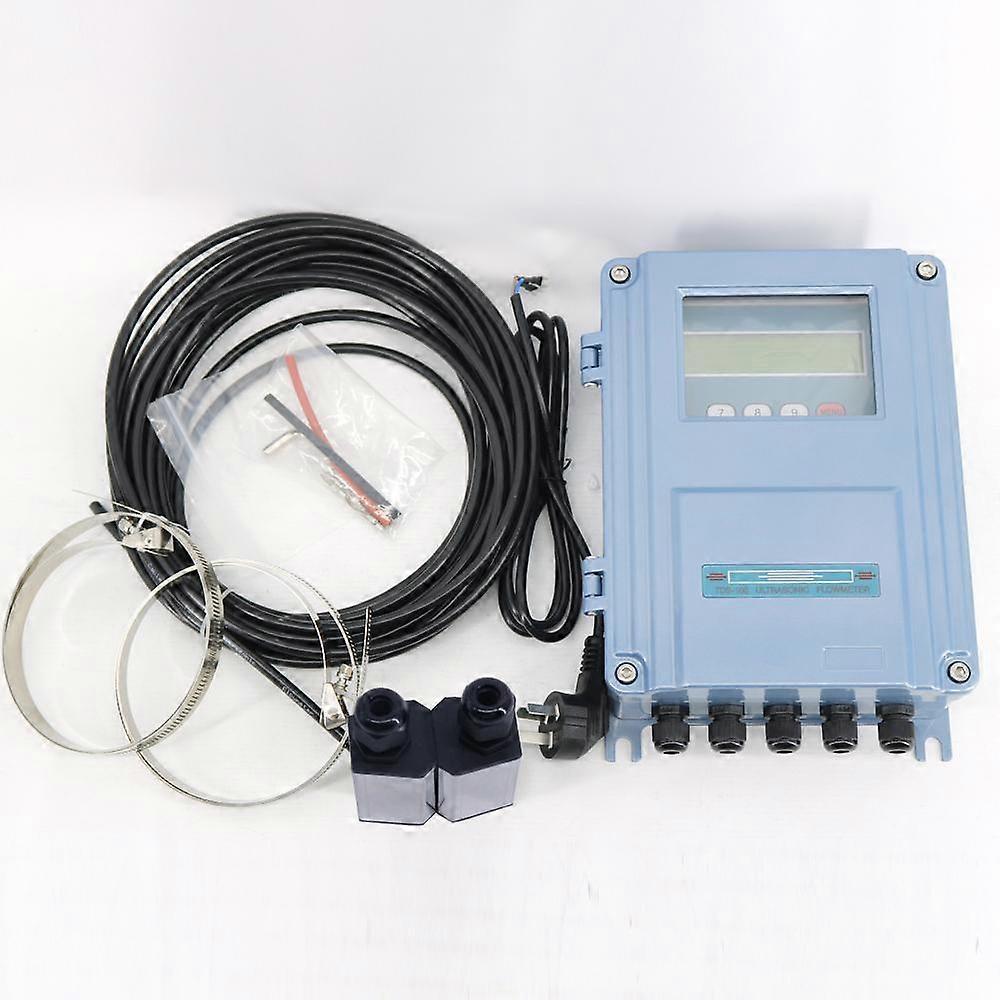 Water Flow Meter Wall Mounted Type Ultrasonic Flowmeter DN50~700mm TDS-100F1-M20