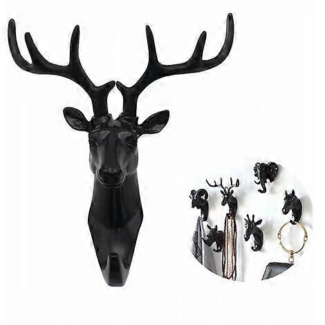 XHX ζωικό διαμορφωμένο υλικό μαύρης ρητίνης αγκίστρων τοίχων βασικών ελαφιών