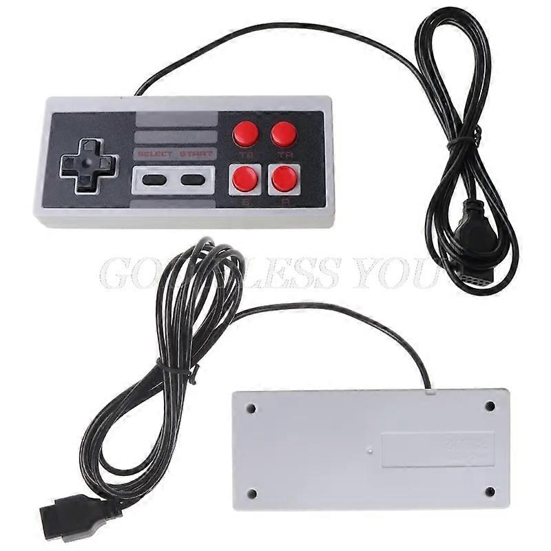 Controle de 4 botões para videogame portátil Coolbaby TV, console de 9 pinos, envio direto