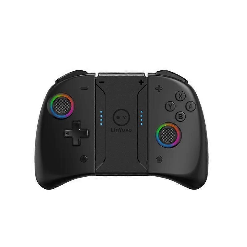 LinYuvo KS53 JoyPad For Nintendo Switch Wireless Bluetooth Pro Controller Auto-Fire Gamepad Controller For Nintendo Joystick