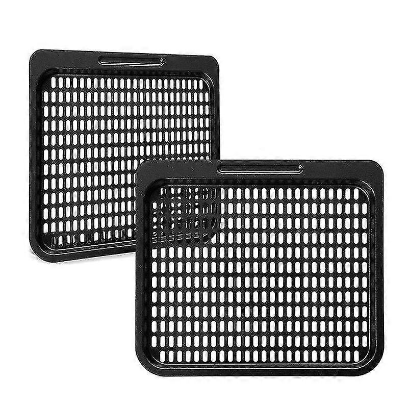 2pcs αντικατάσταση δίσκων μαγειρέματος, εξαρτήματα φριτέζας αέρα ραφιών μαγειρέματος πλέγματος 10 Qt, φούρνος φριτέζας αέρα