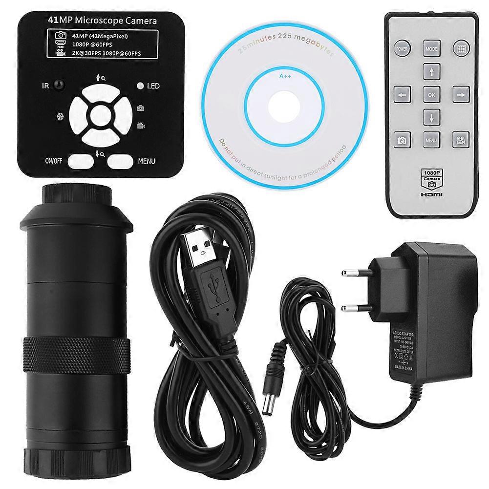 41MP High Definition 100X USB Industrial Microscope Camera For Mobile Phone Repairing