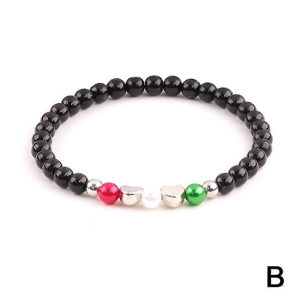 Palestine Bracelet Colored Bead Bracelet Palestinian String Thread Bracelets