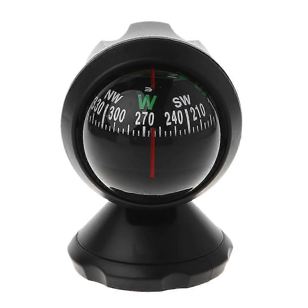 Multi-functional Universal Car Compass Pocket Mini Ball Dash Car Mount Navigation Compass Outdoor Camping Hiking Access