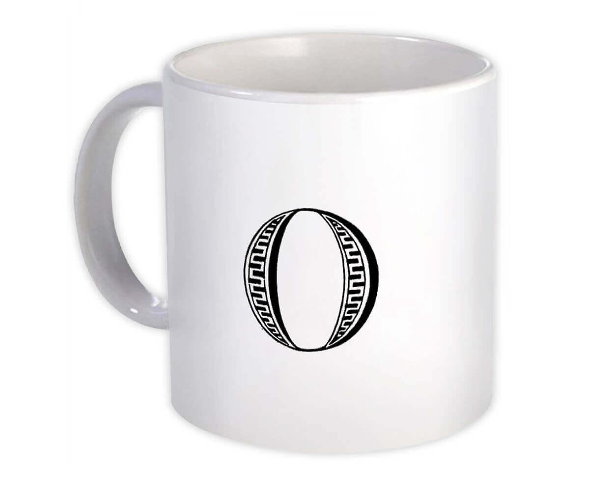 Gift Mug: Monogram Letter O Name