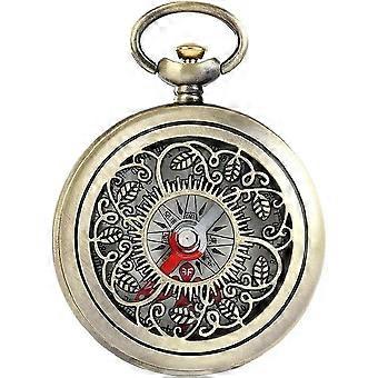 Survival Kompas Camping Vintage Antieke Stijl Zakklok Draagbaar Multifunctioneel Kompas Gratis Wandelen Reizen Sport
